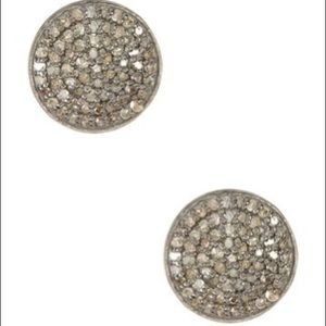 ADORNIA Fine Champagne Diamond Earrings 1.00 ctw